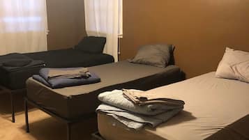 4 slaapkamers, beddengoed