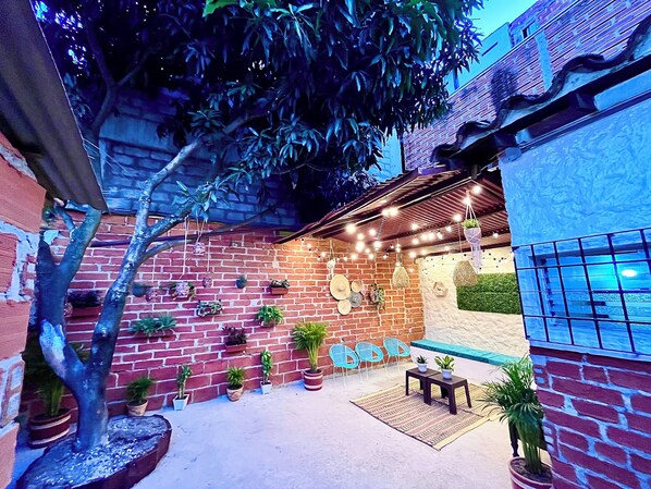 Terrace/patio - SPRING HOSTEL (Medellín)