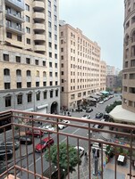 Elite Apartment, 2 Bedrooms, Balcony, City View | View from room