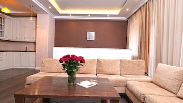 50-inch Smart TV with cable channels, TV
