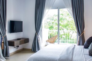 Apartamento exclusivo | 3 quartos, cofres nos quartos, cortinas blackout