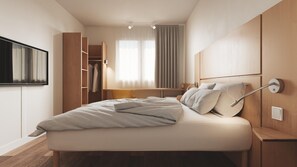 Doppelzimmer | 1 Schlafzimmer, Schreibtisch, kostenloses WLAN, Bettwäsche