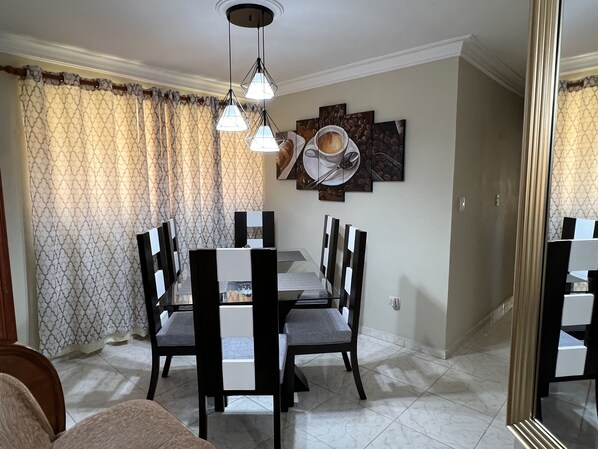 Dining - Beautiful furnished apartment (Santiago De Los Caballeros)