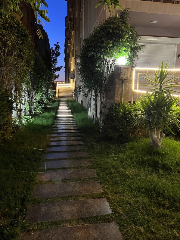 Enceinte de l’hébergement