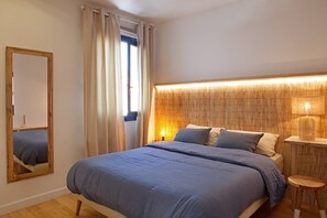 2 chambres, fer et planche à repasser, Wi-Fi, literie fournie