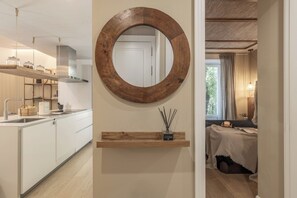 1 室のベッドルーム、アイロン / アイロン台、WiFi、ベッドシーツ