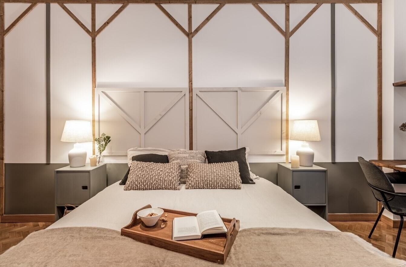 2 habitaciones, tabla de planchar con plancha, wifi y ropa de cama 