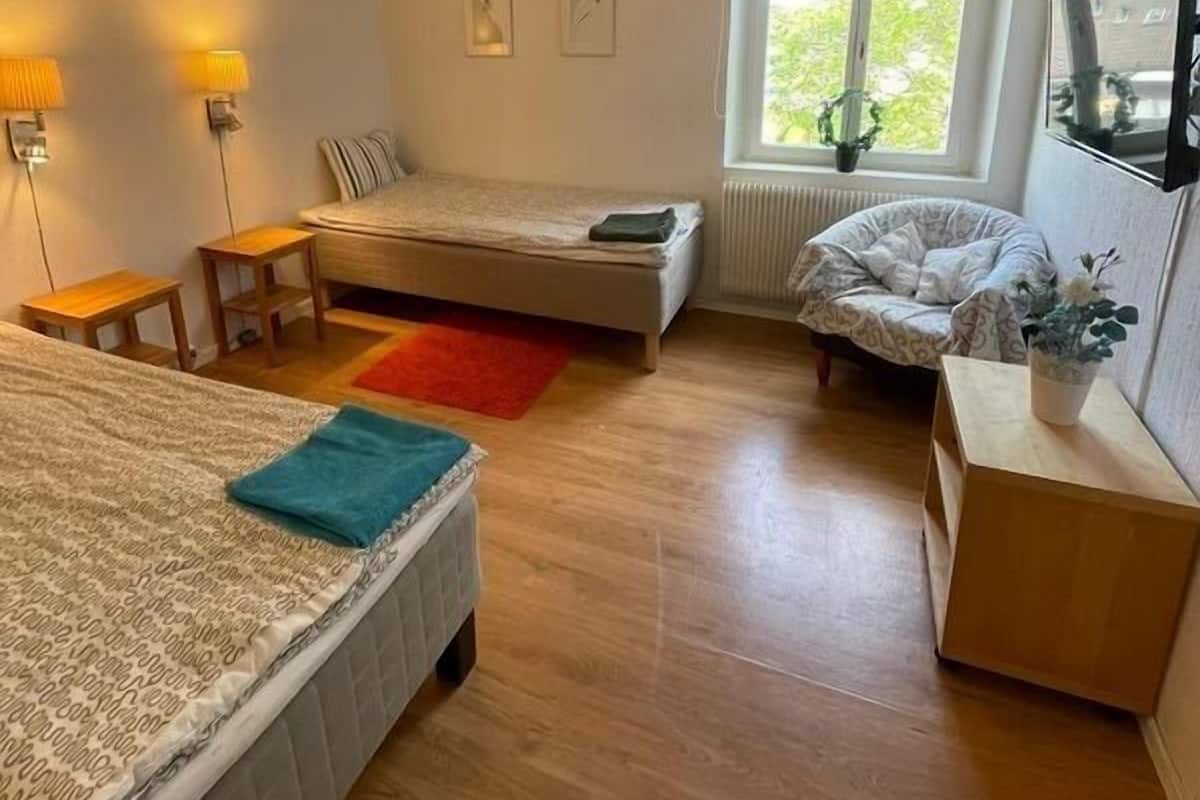 Chambre Double ou avec lits jumeaux | 2 chambres, Wi-Fi gratuit