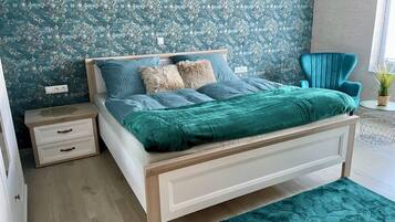 2 Schlafzimmer, Bügeleisen/Bügelbrett, kostenloses WLAN, Bettwäsche