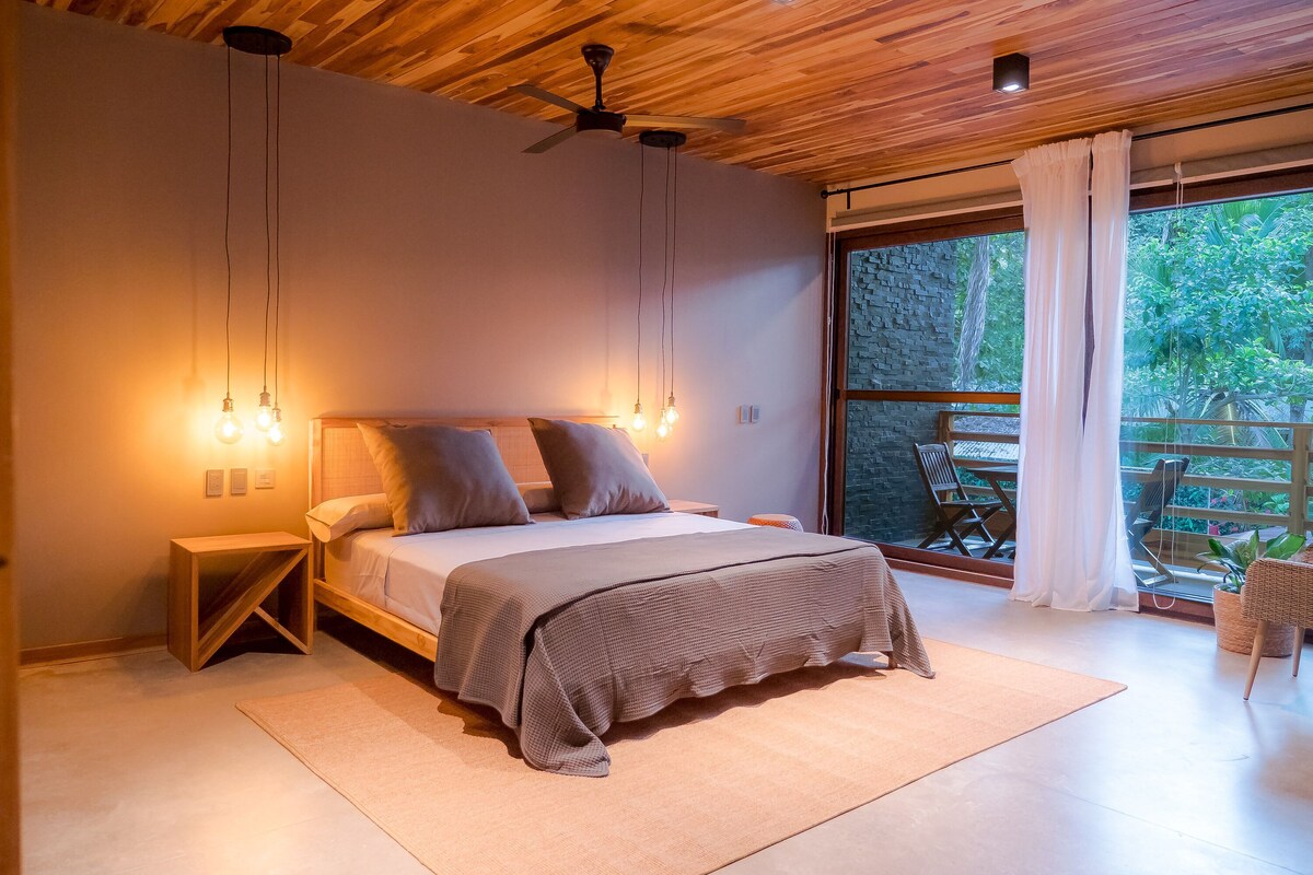 Chambre, balcon, vue montagne | Vue de la chambre