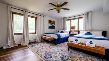 4 chambres, bureau, fer et planche Ă repasser, Wi-Fi