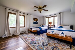 4 多间卧室、办公桌、熨斗/熨衣板、WiFi