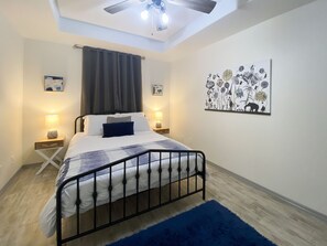 2 chambres, fer et planche Ă repasser, Wi-Fi gratuit, draps fournis
