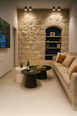 Royal Townhome, 2 Bedrooms | Living area | IPod dock, offices, printers