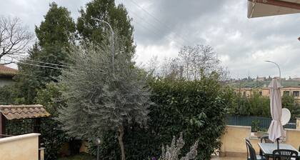 Villa marco simone family apartment with garden