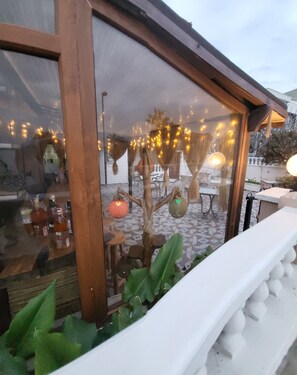 Majoituspaikan julkisivu