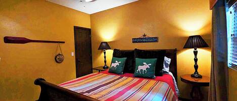 1 chambre, fer et planche à repasser, Wi-Fi, draps fournis