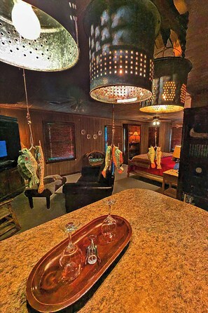 Interior - The Piñon Cabin at Starlight Canyon Bed & Breakfast (Amarillo)