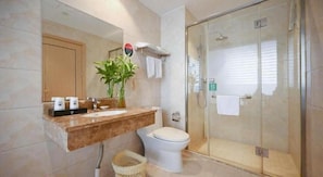 Bathroom - Greentree Inn Jiangsu Zhangjiagang Jingang Town Darunfa Express Hotel (Suzhou)