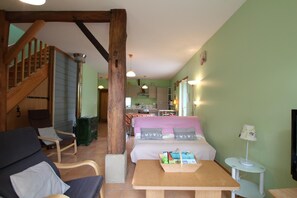 1 chambre, accès Internet, draps fournis