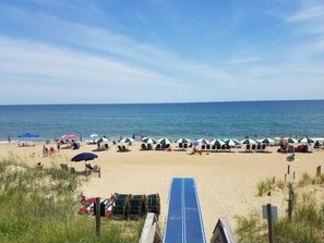 Beach nearby, beach towels