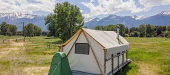 Glamping Tent on the Evans Farm near Joseph, Oregon
