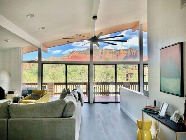 Smart TV, books, stereo, printers