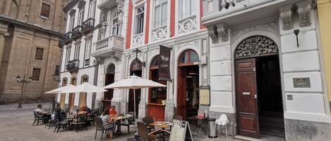 Fassade der Unterkunft