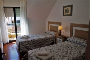 2 bedrooms, iron/ironing board, travel crib, WiFi