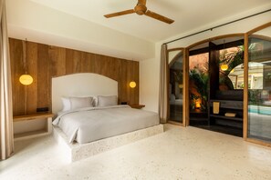 3 bedrooms, free WiFi, bed sheets - Stylish Private Villa, 3 BR, Canggu (Kerobokan)