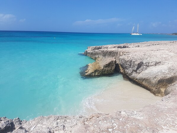 Sun loungers, beach towels