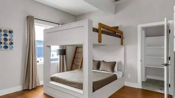 4 bedrooms, iron/ironing board, travel crib, WiFi