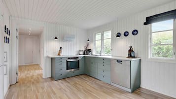 Kühlschrank, Ofen, Herdplatte, Geschirrspüler