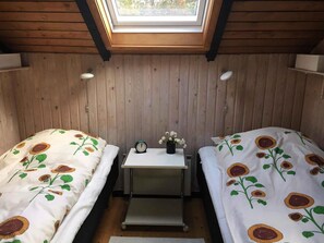 3 slaapkamers, een strijkplank/strijkijzer