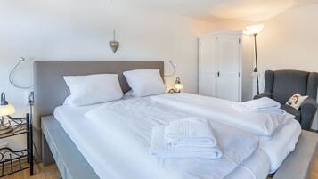 5 Schlafzimmer, kostenloses WLAN, Bettwäsche