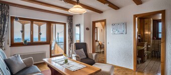 Holiday Apartment "Adlerhorst" with Shared Terrace, Balcony & Wi-Fi