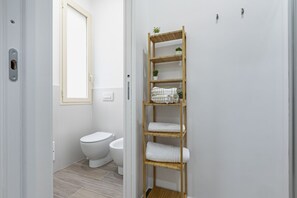 Regadera, secadora de cabello, bidet 