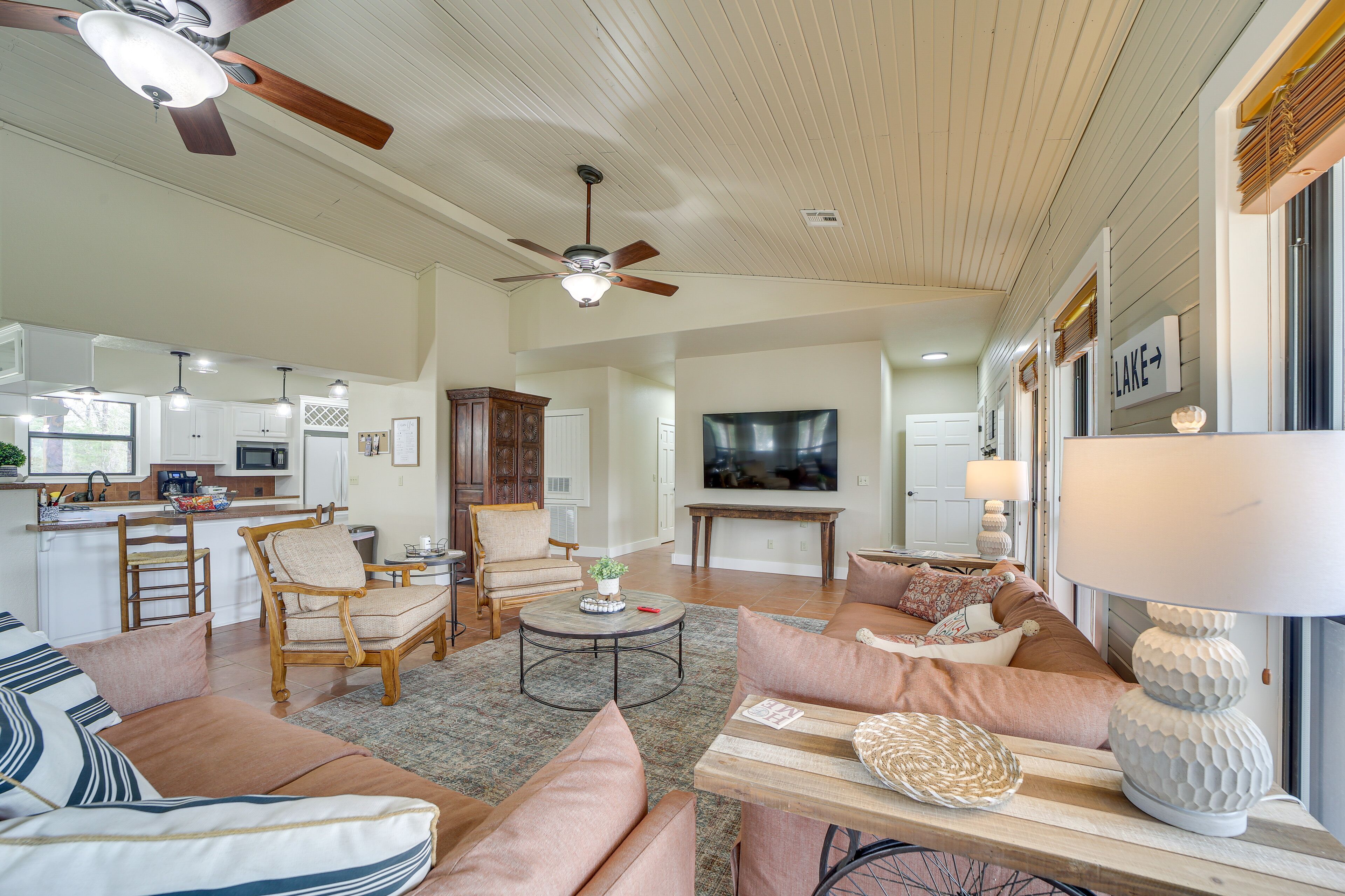 Lakefront Eufaula Vacation Rental w/ Private Dock