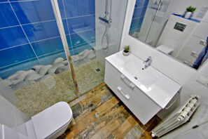 Bañera, toallas
