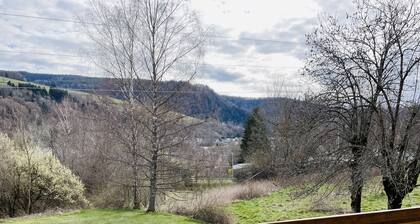Studio La Bourboule with balcony