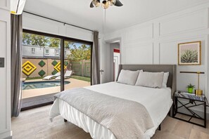 4 habitaciones, escritorio, tabla de planchar con plancha y wifi gratis