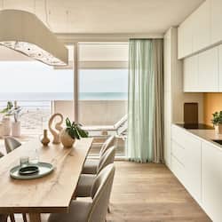 Exclusive Apartment, 2 Bedrooms, Terrace, Sea View | Dining room