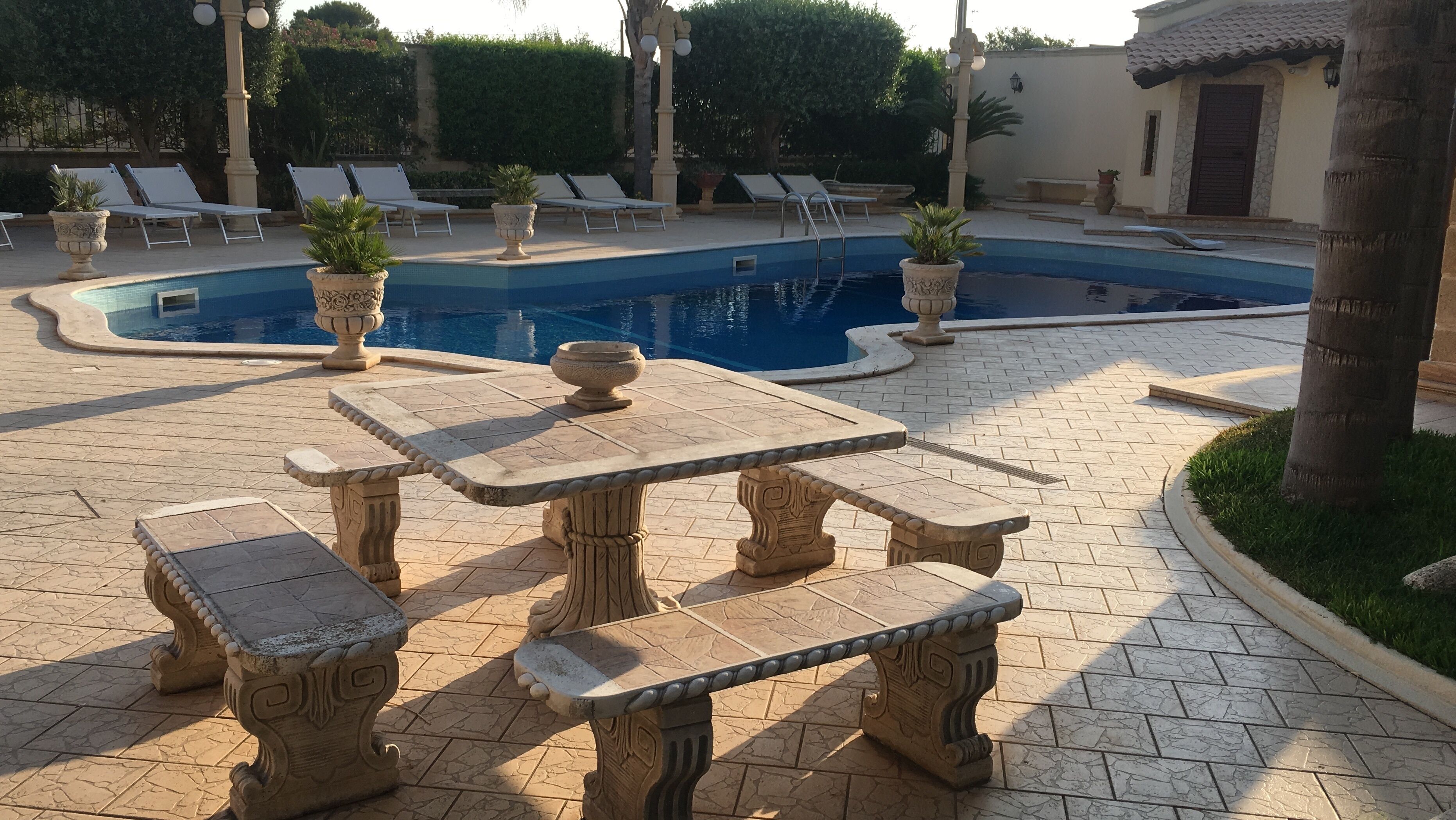 Piscina all'aperto