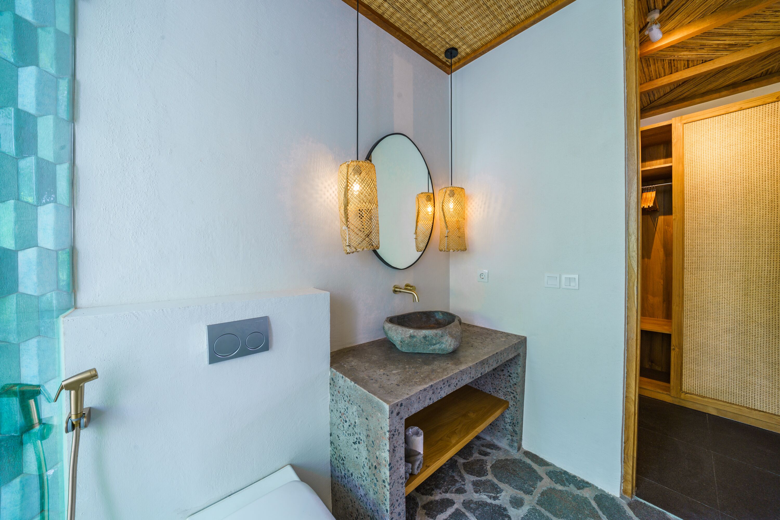 Luxury-Villa | Badezimmer | Handtücher