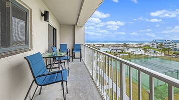 Family Condo, 2 Bedrooms, Balcony, Beachfront | Balcony
