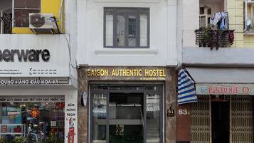 Overnatningsstedets facade