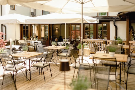 Restaurante. Boutiquehotel Hubertushof