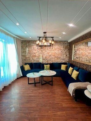 Sala de estar en el lobby