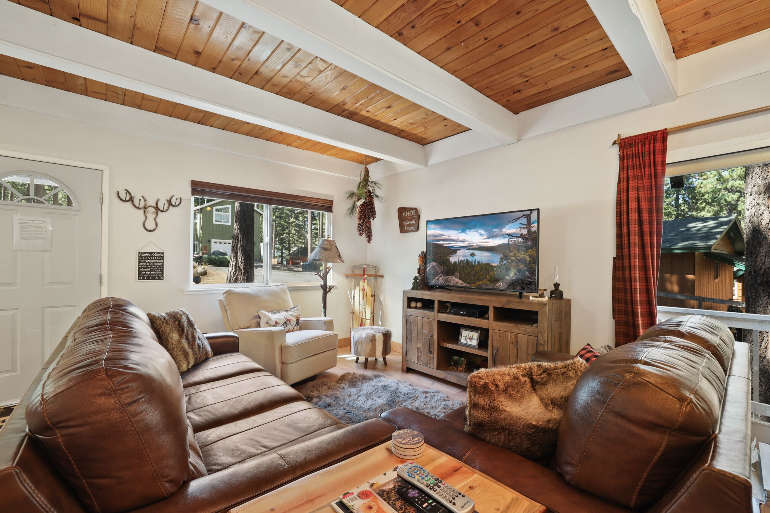 Three bed two bath nestled in the forest