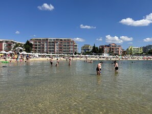 On the beach - Chantall- Double room III (Ravda)